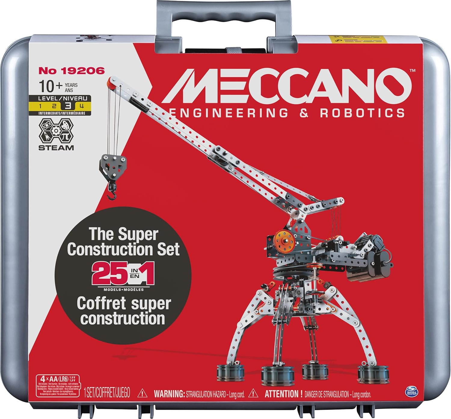 25 in 1 Construction Set in case - Meccano