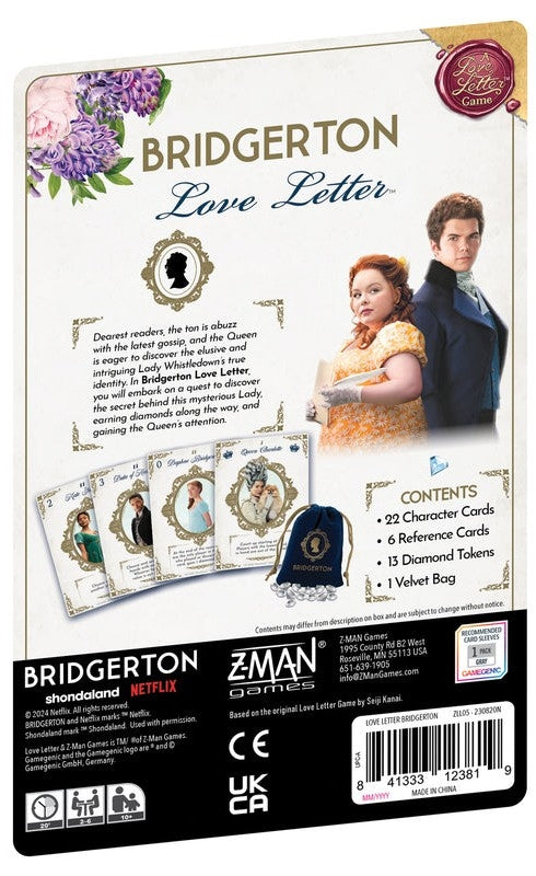 Love Letter Card Game Bridgerton