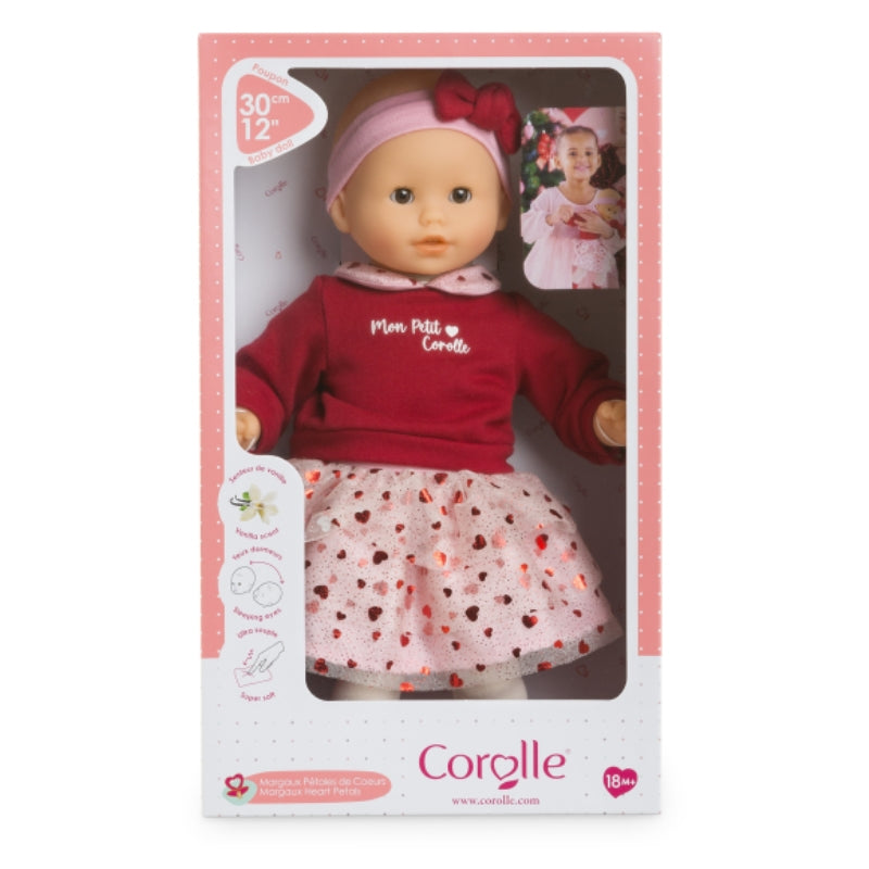 Baby Doll Calin Margaux Heart Petals - Corolle
