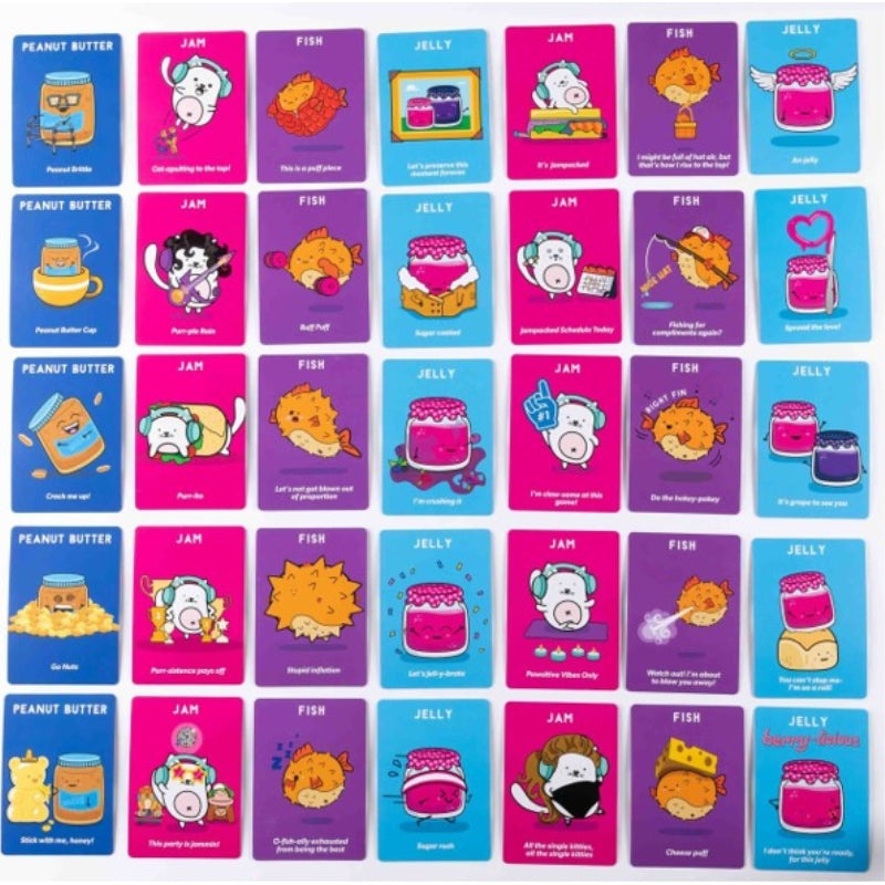 Jelly Fish Toast &amp; Jam - Blue Orange