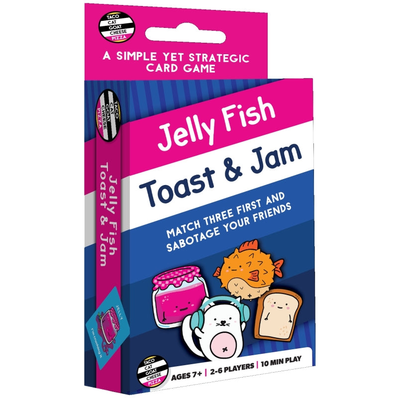 Jelly Fish Toast &amp; Jam - Blue Orange