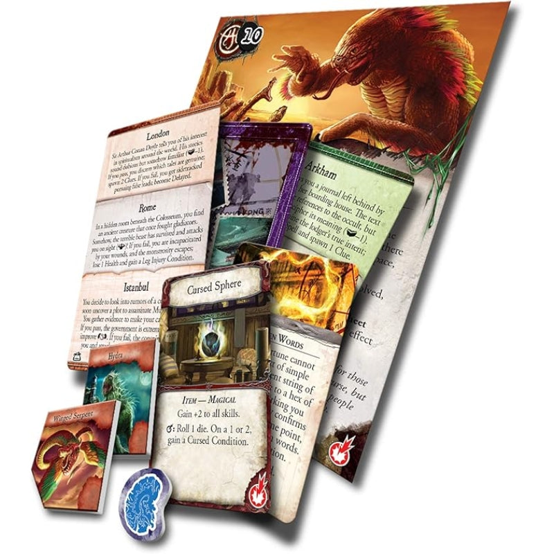 Eldritch Horror Forsaken Lore Expansion