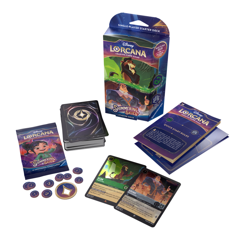 S5 Shimmering Skies Starter Deck - Lorcana