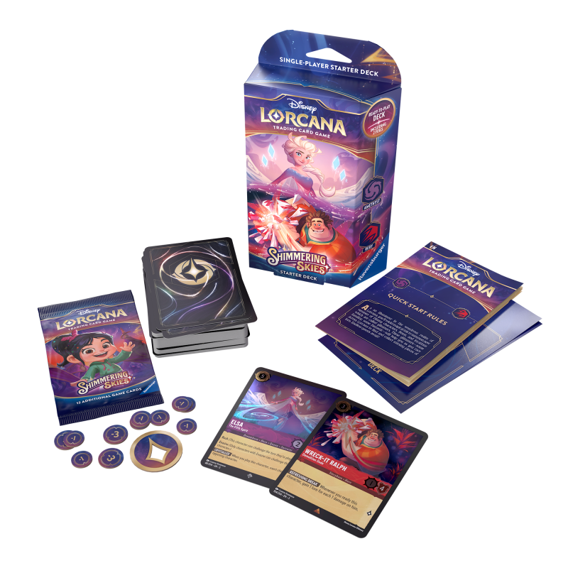 S5 Shimmering Skies Starter Deck - Lorcana