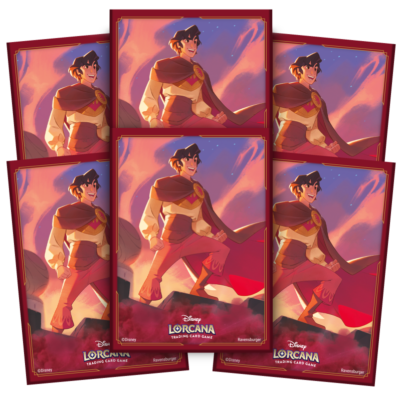 S5 Shimmering Skies Sleeves B (Aladdin) - Lorcana