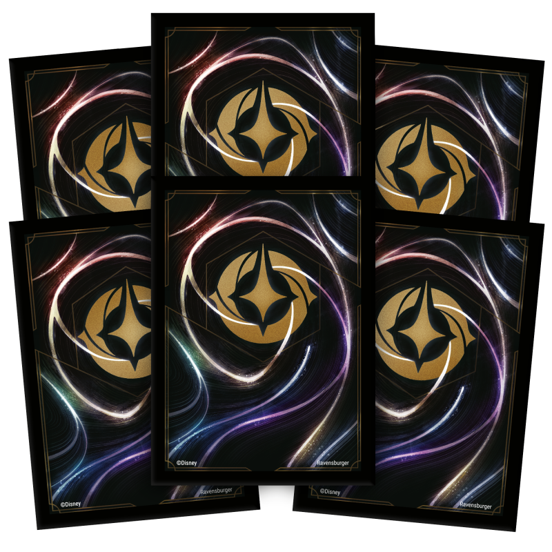 S5 Shimmering Skies Sleeves Disney Lorcana Logo - Lorcana
