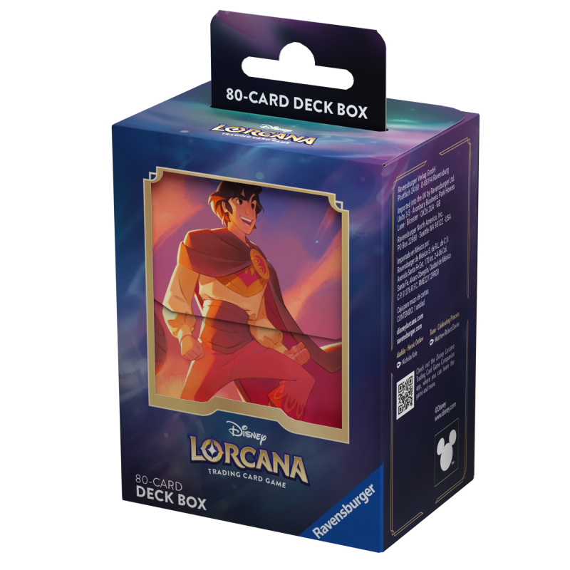 S5 Shimmering Skies Deck Box B (Aladdin) - Lorcana