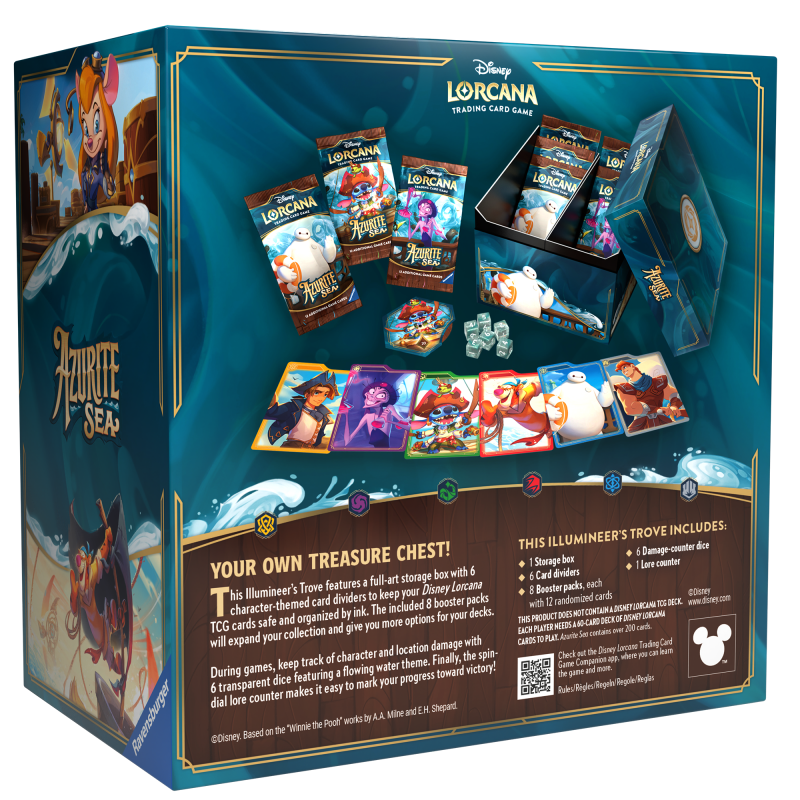 S6 Azurite Sea Illumineers Trove - Lorcana