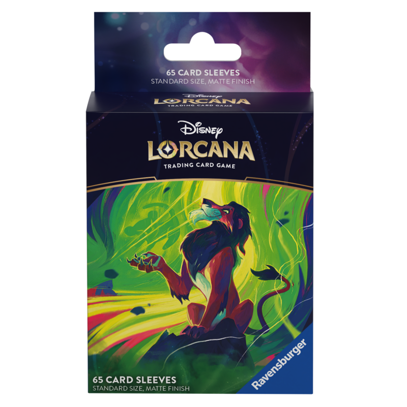 S6 Azurite Sea Sleeves Scar Vengeful Lion - Lorcana