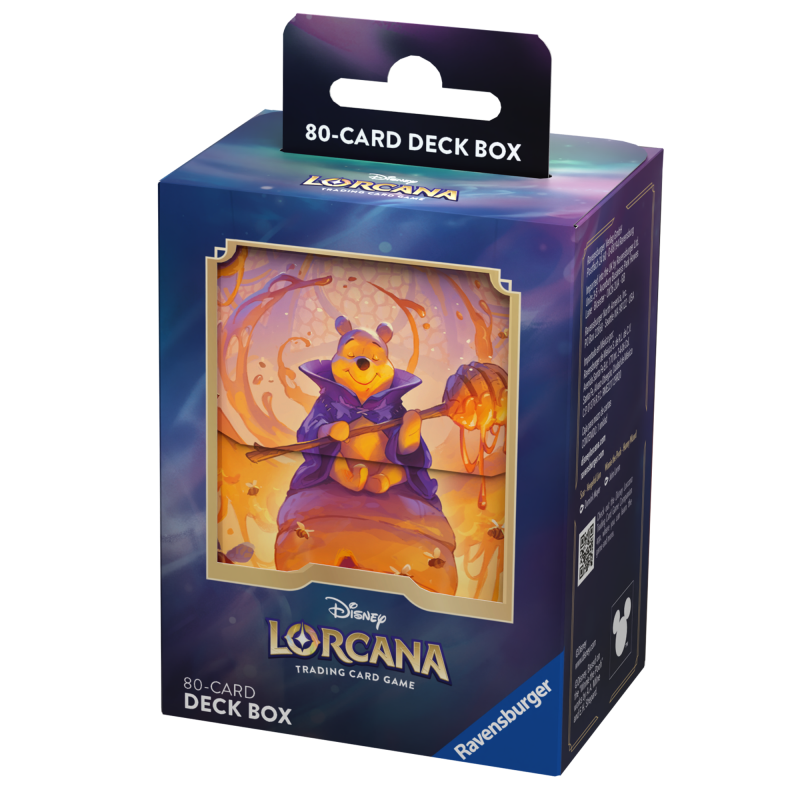 S6 Azurite Sea Deck Box Winnie the Pooh Hunny Wizard - Lorcana
