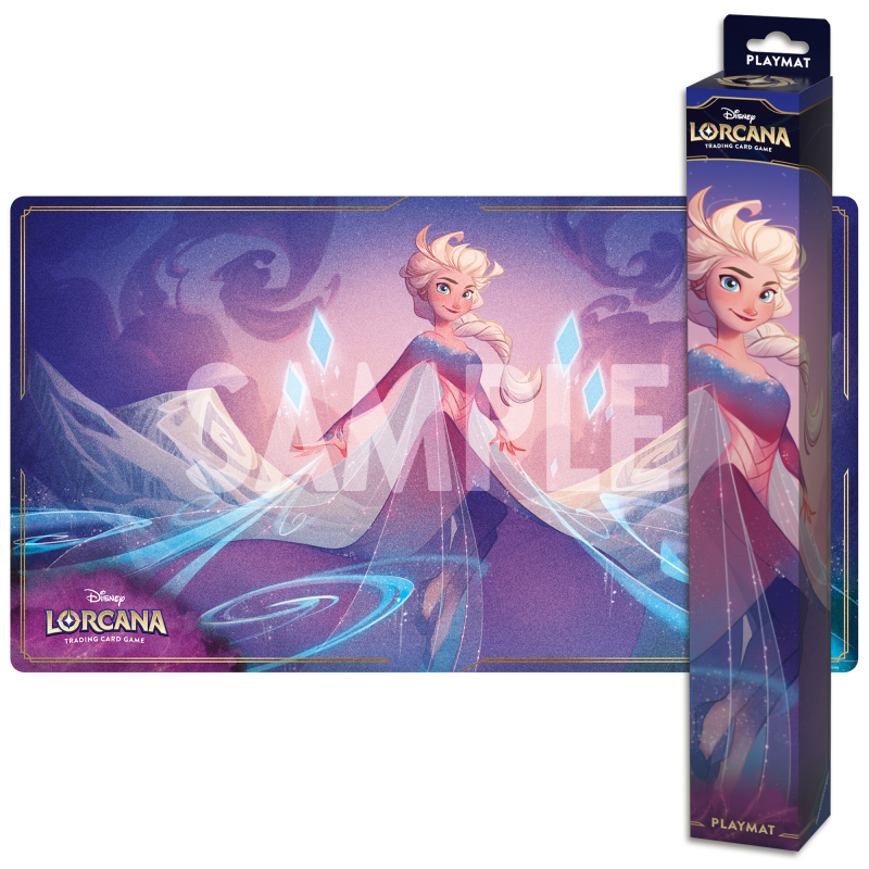 S6 Azurite Sea Playmat Elsa the Fifth Spirit - Lorcana