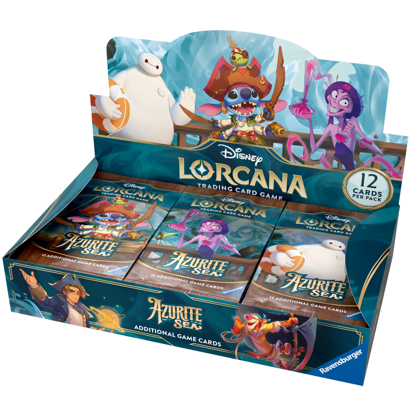 S6 Azurite Sea Booster Box - Lorcana