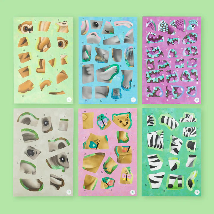 Sticker by Numbers Animals - Tiger Tribe