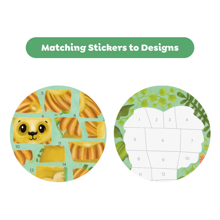 Sticker by Numbers Animals - Tiger Tribe