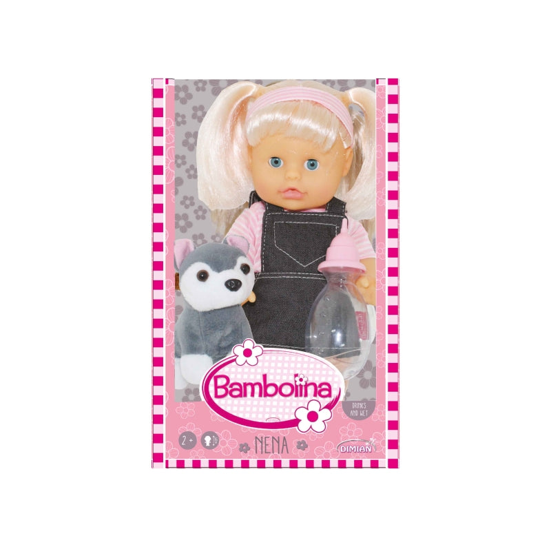 Nena Doll 36cm with Dog - Bambolina