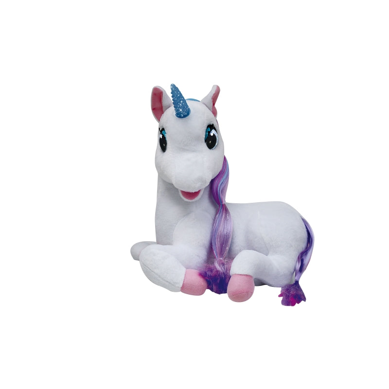 Unicorn Plush Luna w/ 3 Fairytales  - Bambolina