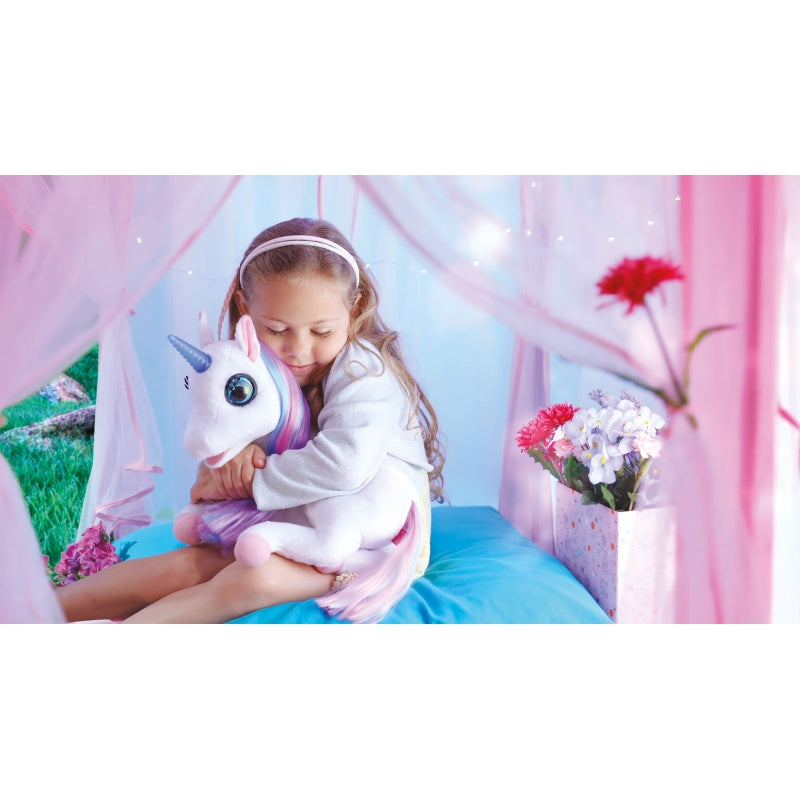 Unicorn Plush Luna w/ 3 Fairytales  - Bambolina