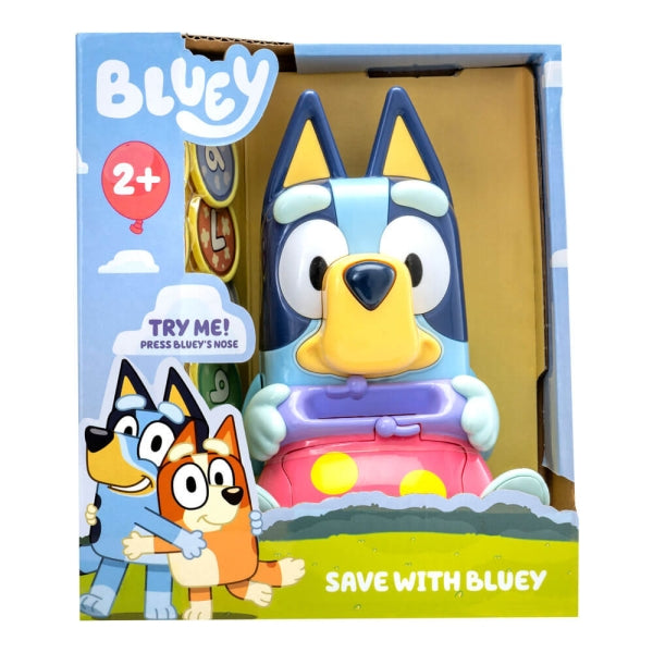Bluey Save With Bluey Play Coin Bank