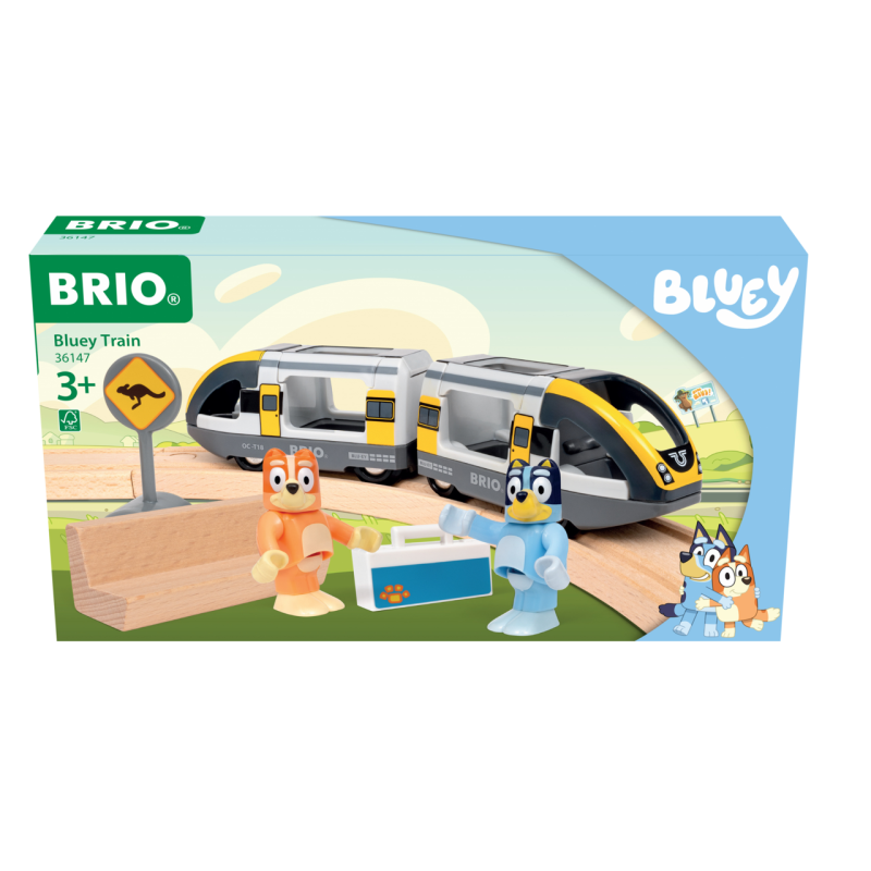 Bluey Train Set 7 Pieces - Brio