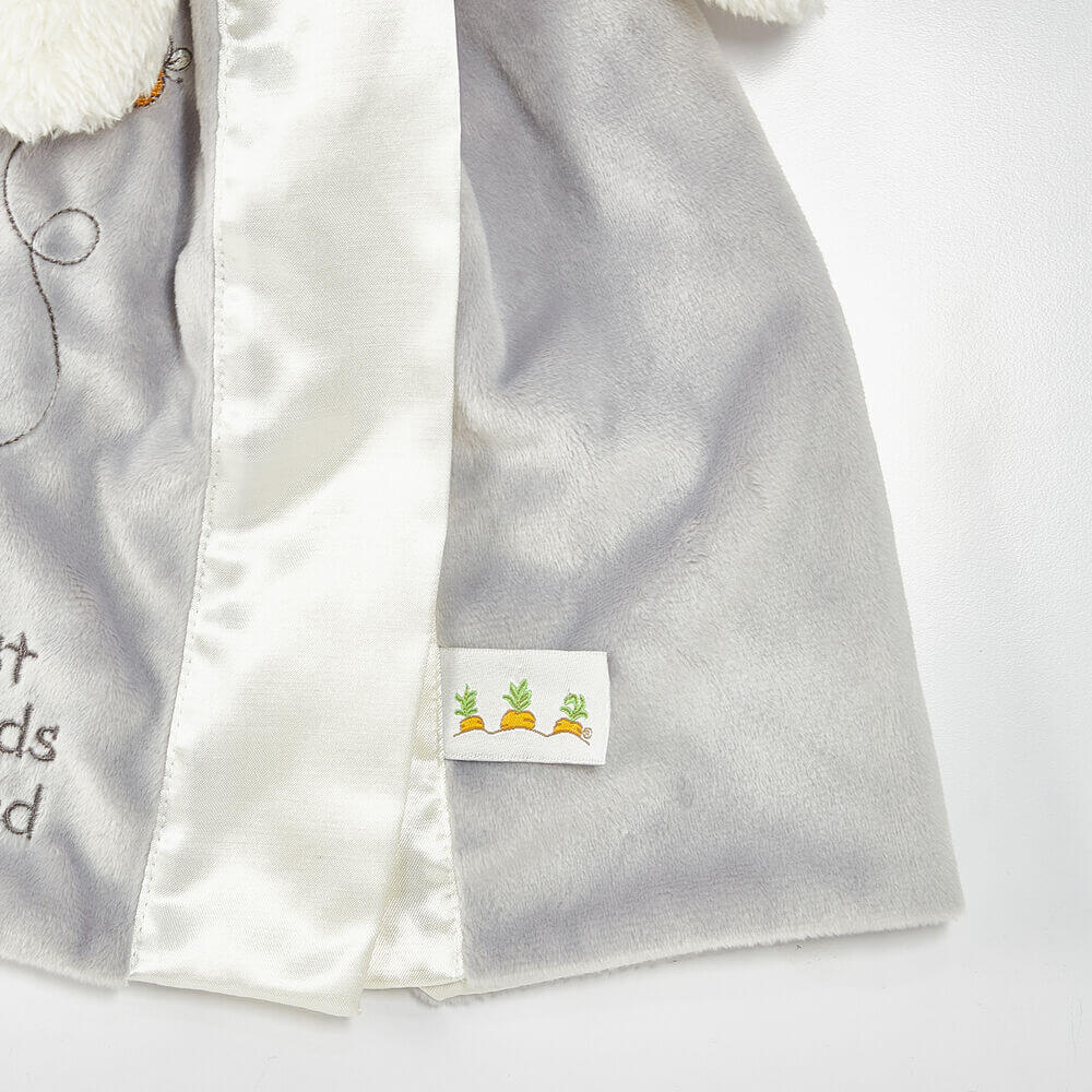 Buddy Blanket Bloom Bunny Grey 40cm - Bunnies By The Bay
