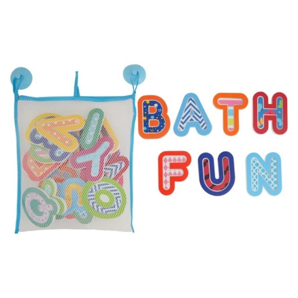 Bath Time Alphabet Stickers