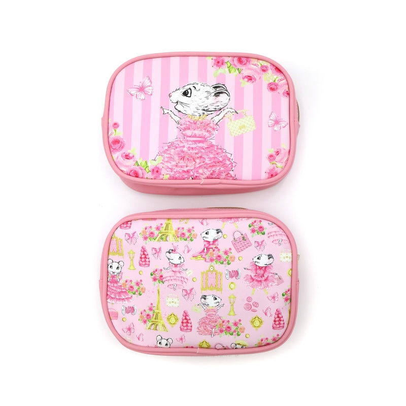 Claris Cosmetic Pouch 2 pce Set