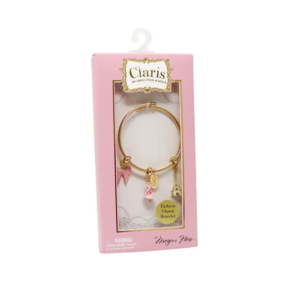 Claris Charm Bracelet - Pink Poppy