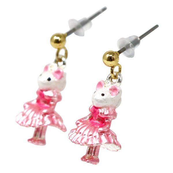Claris Fashion Earrings - Pink Poppy