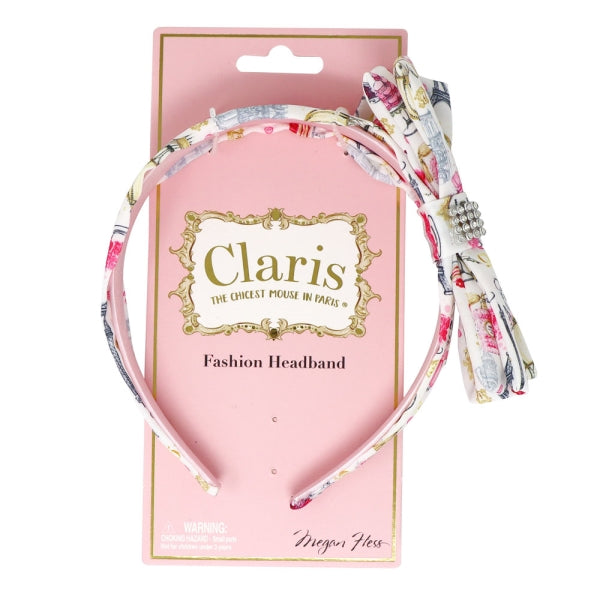 Claris Fashion Headband - Pink Poppy