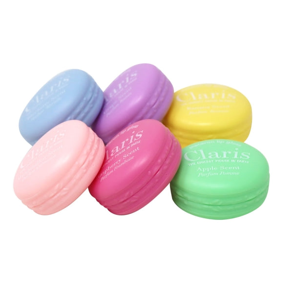 Claris Macaron Lip Gloss 6pc - Pink Poppy