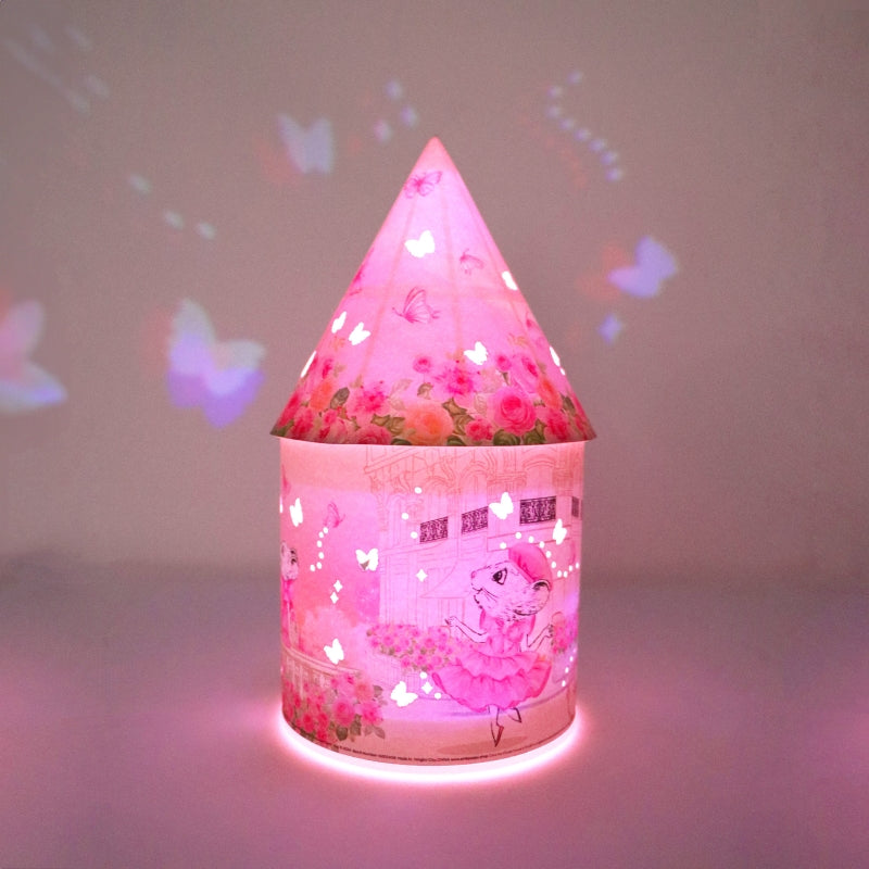 Claris Colour Changing LED Lantern - Pink Poppy