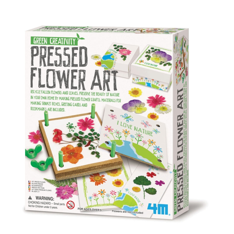 Pressed Flower Art Green Science - 4M