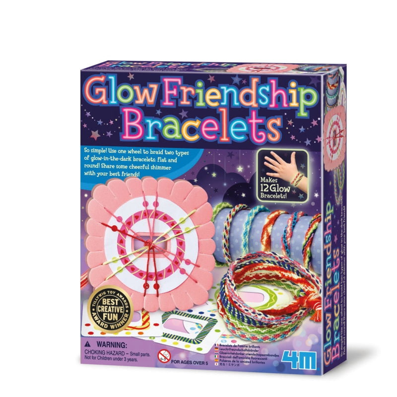 Glow Friendship Bracelets Creative Craft - 4M