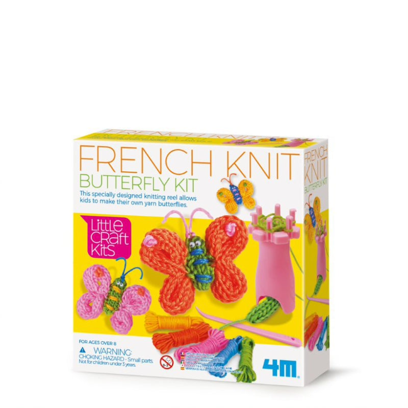 French Knit Butterflies Kit - 4M