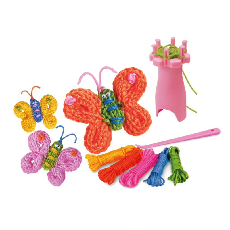 French Knit Butterflies Kit - 4M