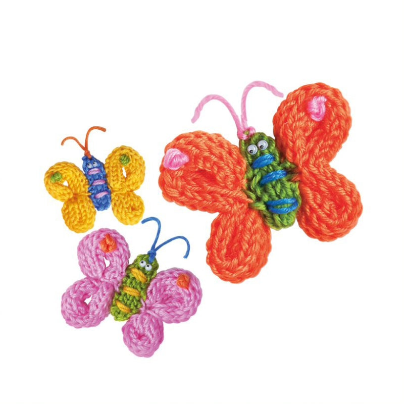 French Knit Butterflies Kit - 4M