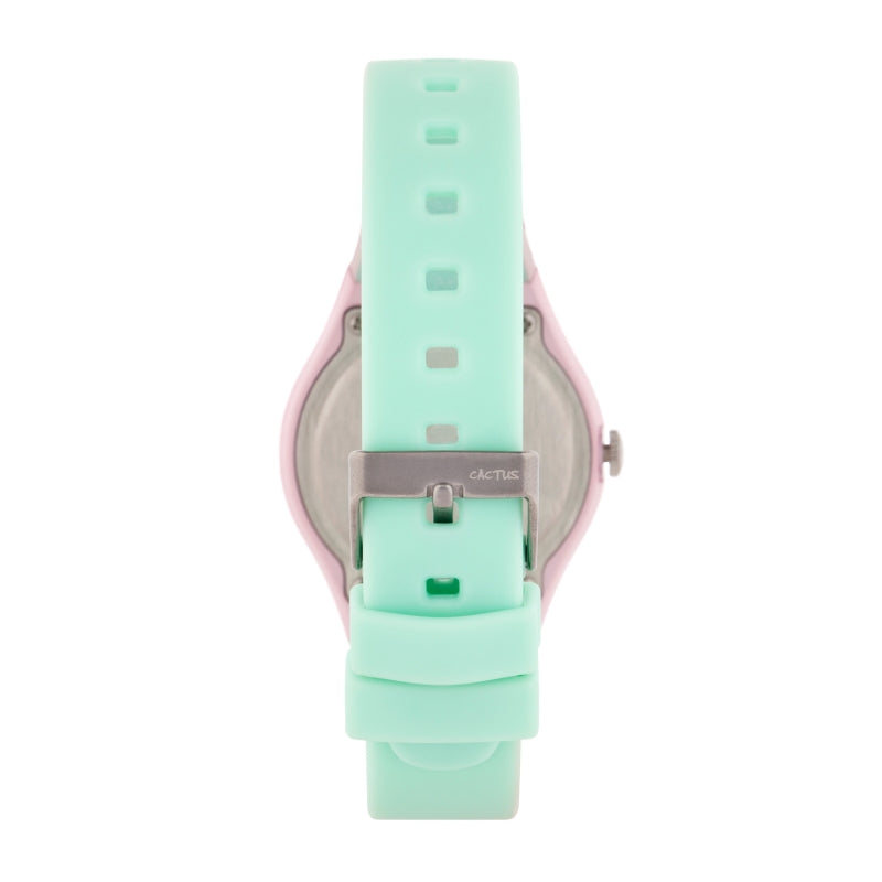 CACTUS Pink/Mint Analogue Watch