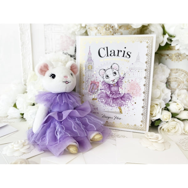 Claris Plush 30cm Oh La La Lilac
