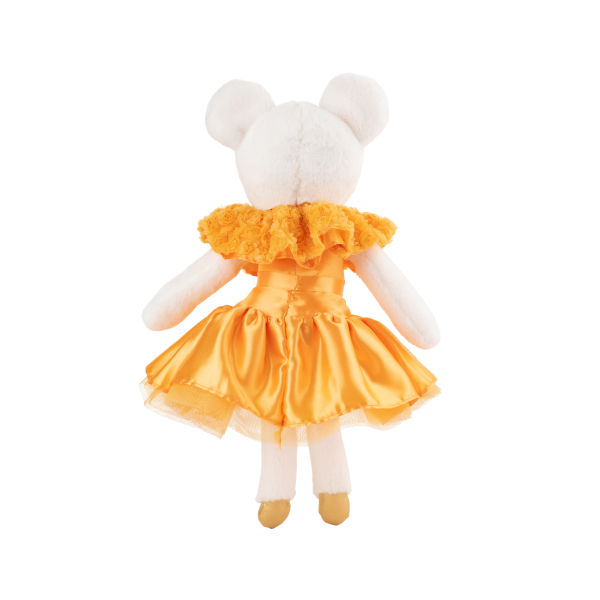 Claris Plush 30cm Tres Chic Tangerine