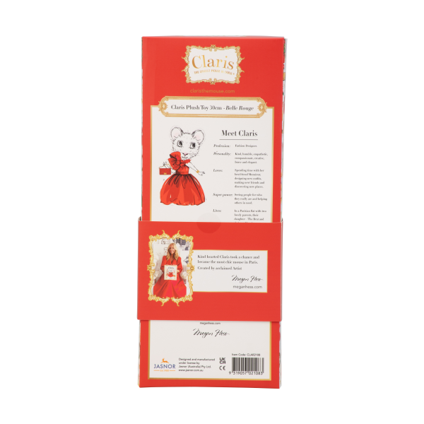 Claris Plush 30cm Belle Rouge