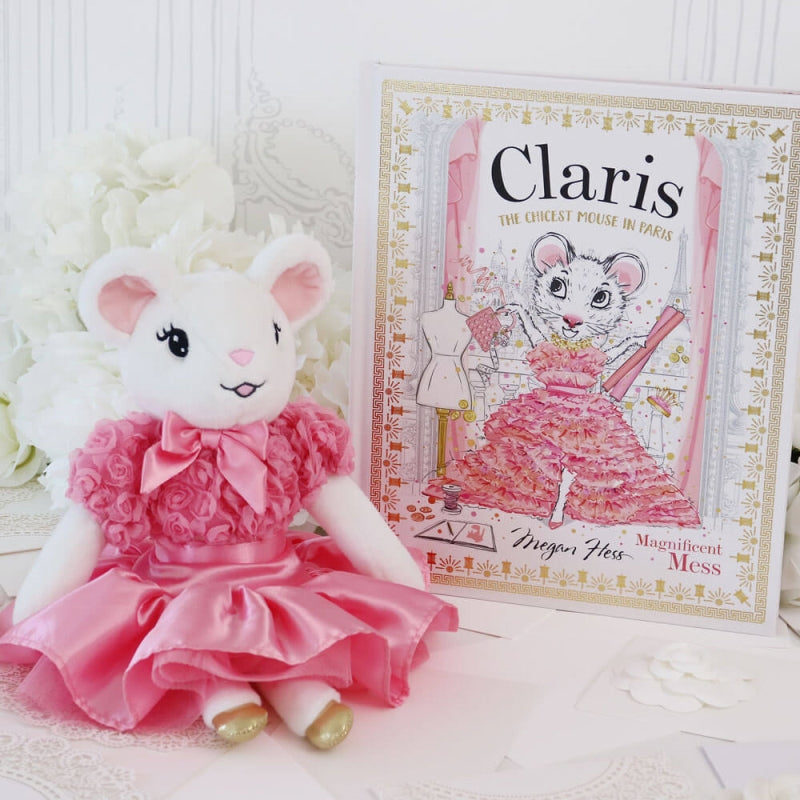 Claris Plush 30cm Belle Fleur Rose