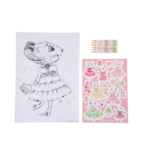 Claris Colouring Set