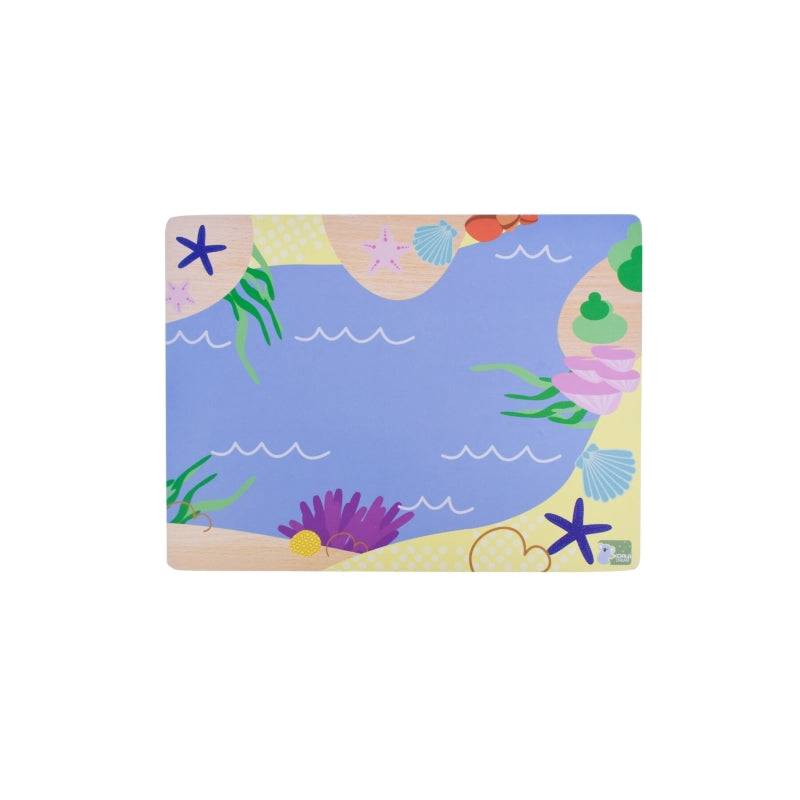 Wooden Chunky Sea Animals Puzzle  - Koala Dreams