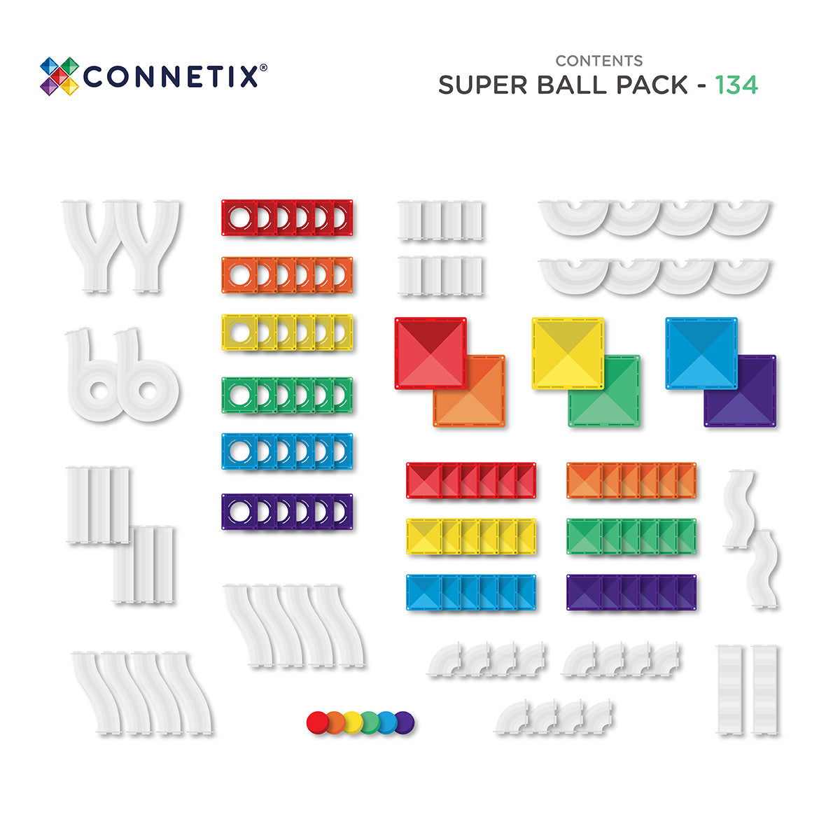 Super Ball Run Pack 134 pcs