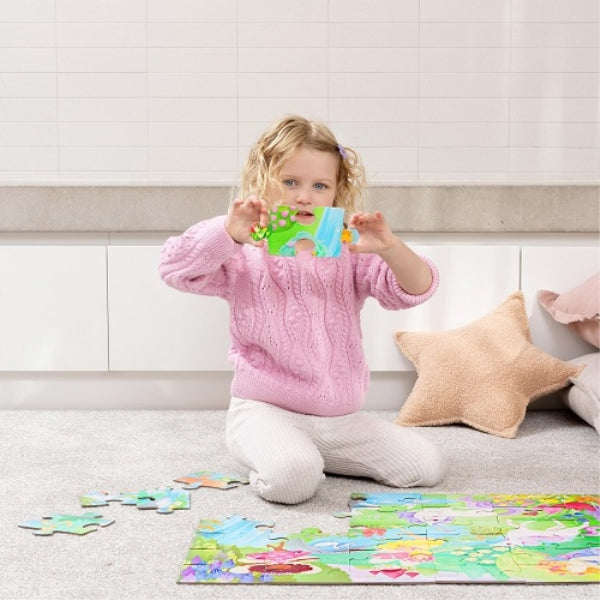 Magical Friends Floor Puzzle 36pc - Crocodile Creek