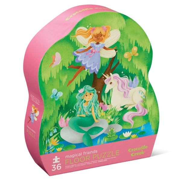 Magical Friends Floor Puzzle 36pc - Crocodile Creek