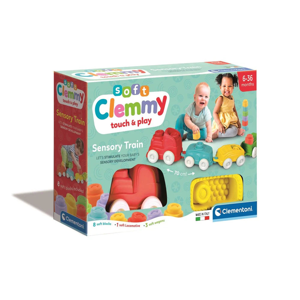 Sensory Train Soft Clemmy - Clementoni