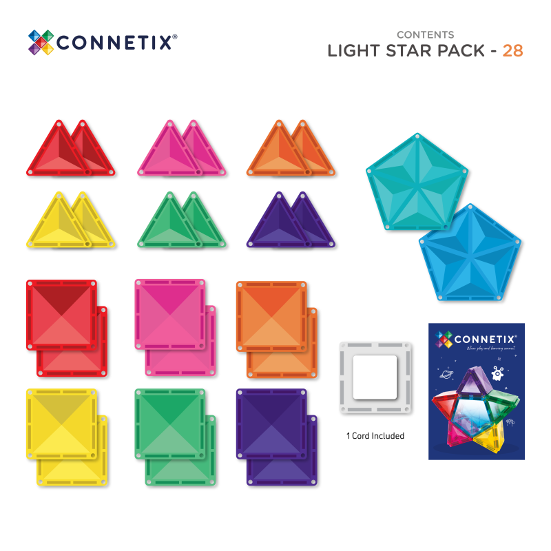 Light Star 28pc - Connetix