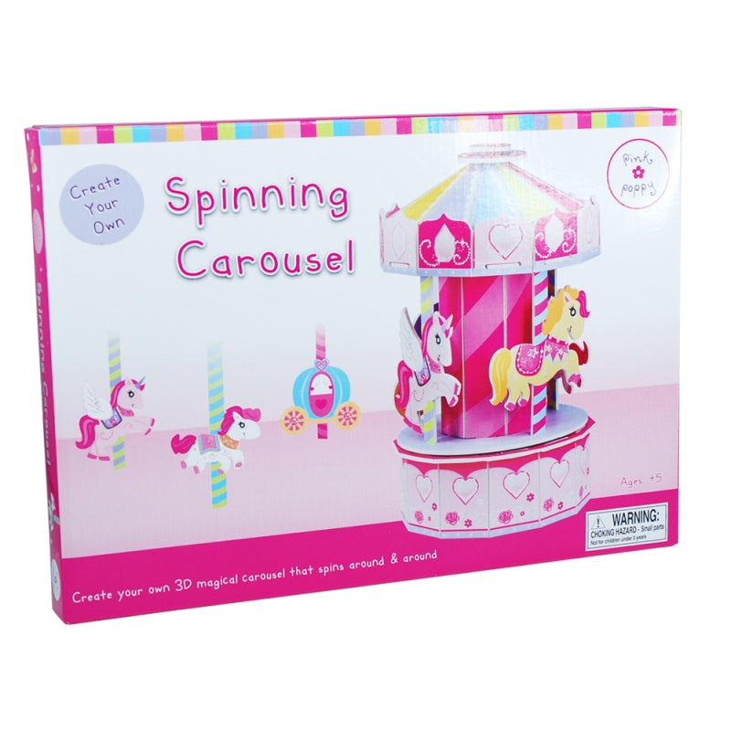 Carousel DIY - Pink Poppy