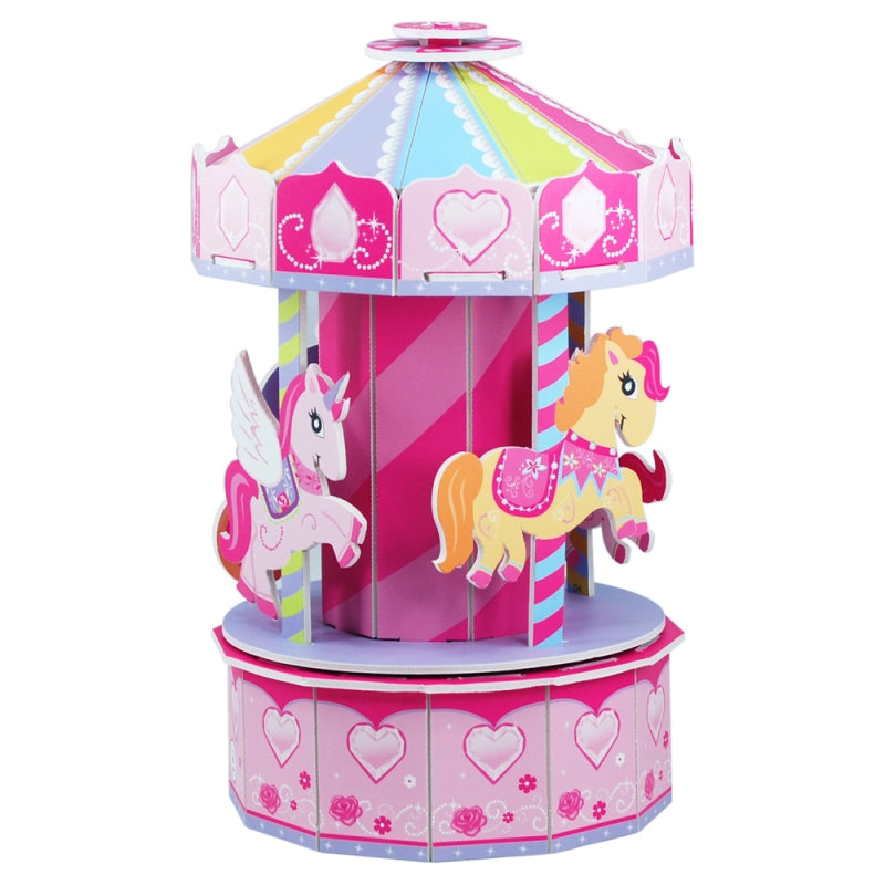 Carousel DIY - Pink Poppy